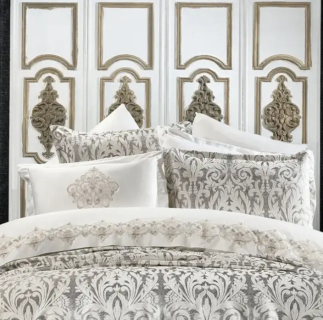 Astor Damask Pique Set Grey - 2