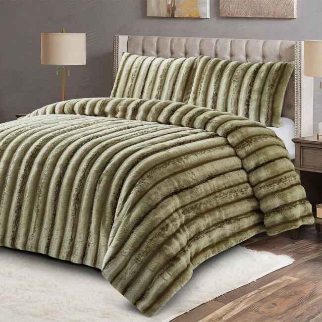 Dreamy Comforter Set / Haki - 1