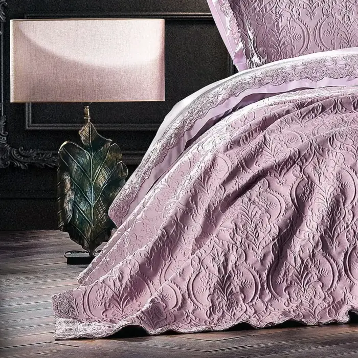 Norsia Damson Bedding Set with Duvet Cover - 3